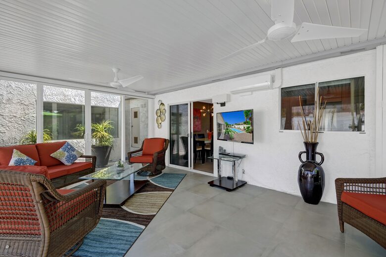 Mountain-View Gem with Sunroom, Pool & Bocce - Palm Springs, California