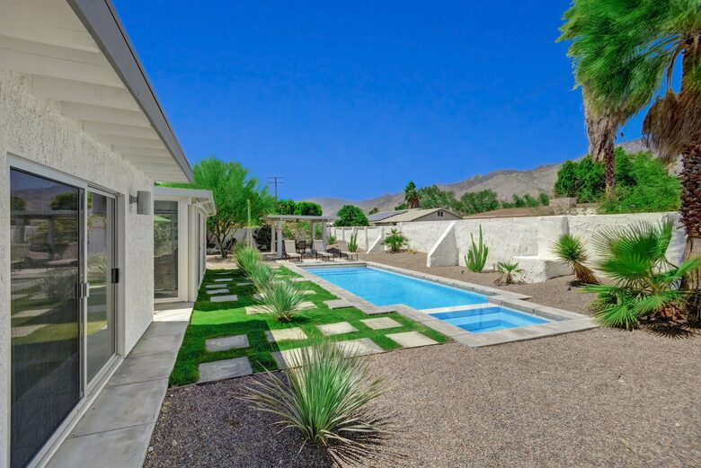 Mountain-View Gem with Sunroom, Pool & Bocce - Palm Springs, California