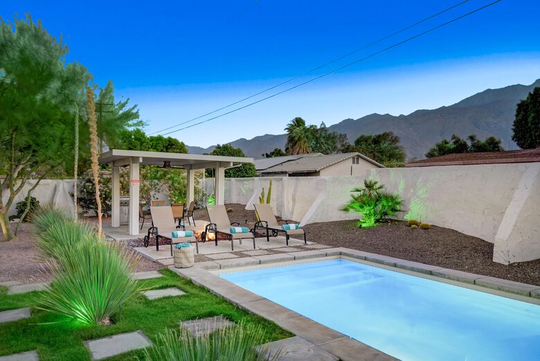 Mountain-View Gem with Sunroom, Pool & Bocce - Palm Springs, California