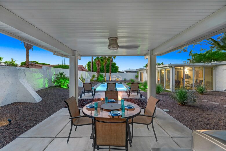 Mountain-View Gem with Sunroom, Pool & Bocce - Palm Springs, California