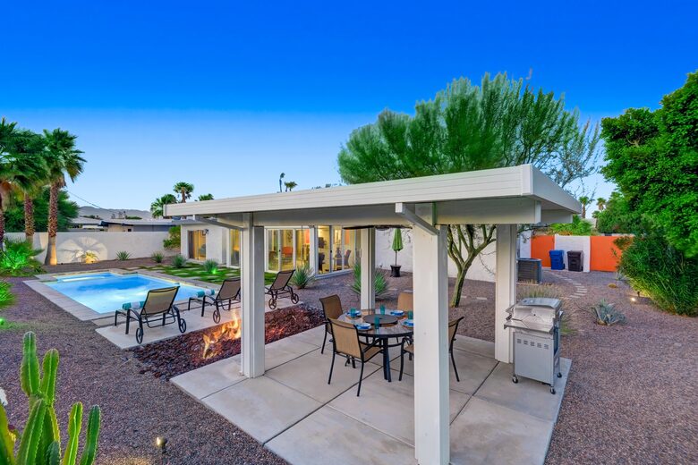 Mountain-View Gem with Sunroom, Pool & Bocce - Palm Springs, California
