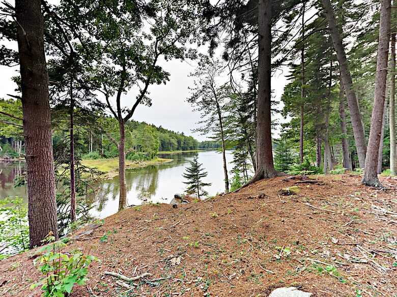 Stunning, Spacious Log Cabin in the Woods - Boothbay Harbor, Maine