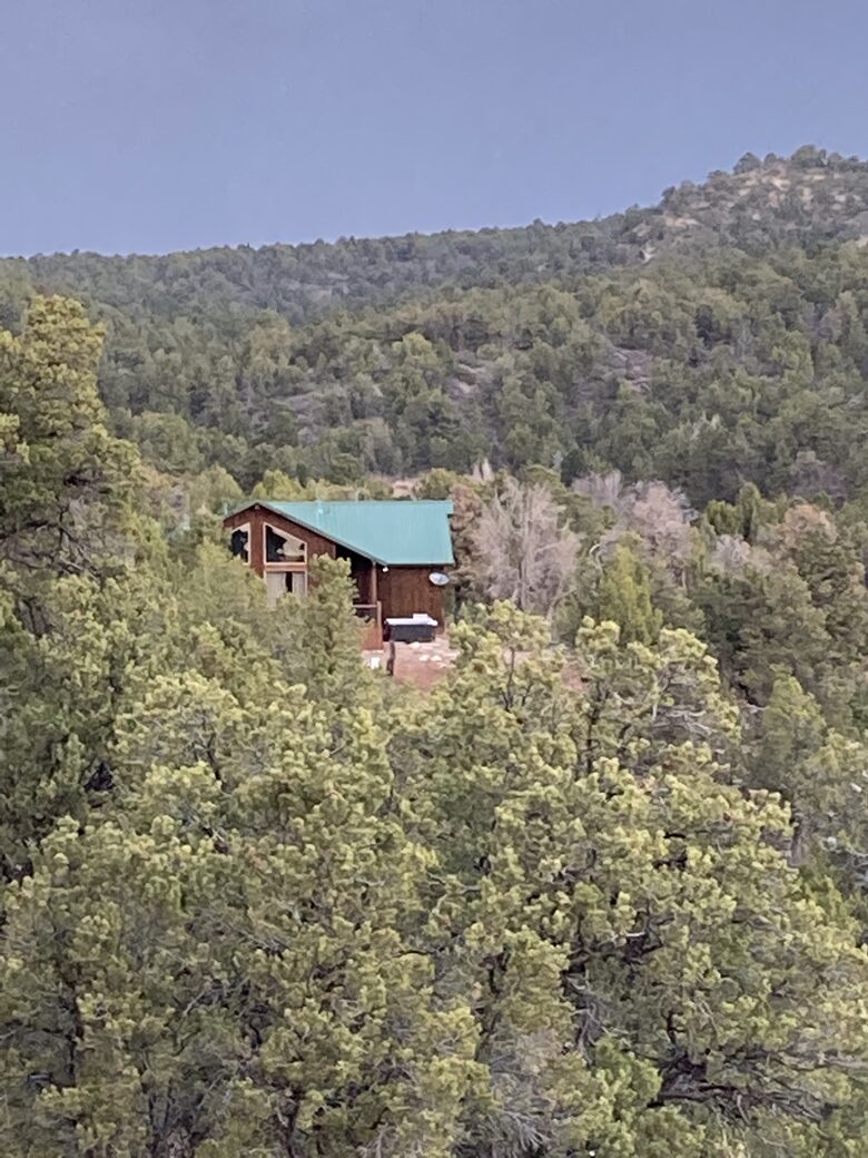 Home Exchange in Orderville, UT, house from afar nestled away