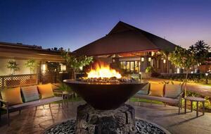 Home Exchange, Sheraton Kaua'i Resort, outdoor fire pit with seating