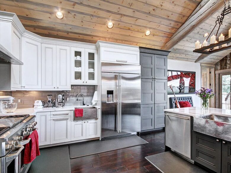 Home exchange in Breckenridge CO with stainless steel appliances