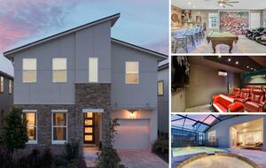 Home exchange in Kissimmee FL, 5 bedroom 6 bathroom sleeps 10