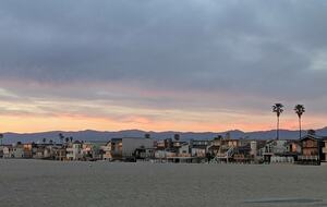 Intercambio de casas en Oxnard (California): la playa al atardecer