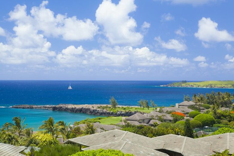 Sweeping water views