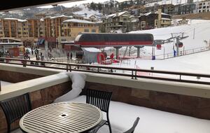 Private balcony