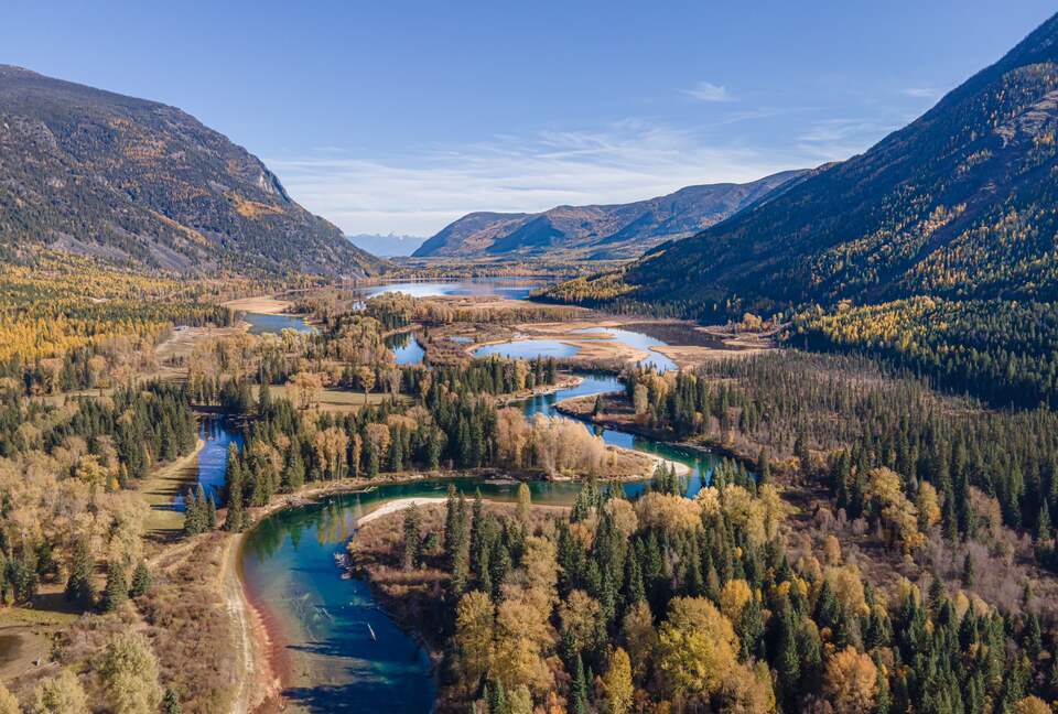Nearby St. Mary’s River valley