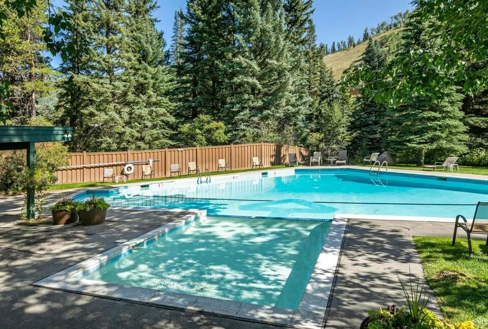 Pool open in summer
