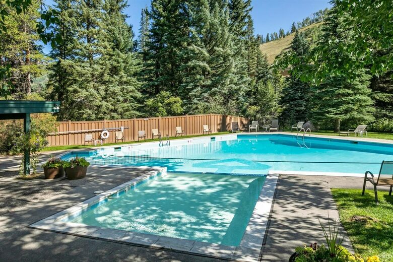Pool open in summer