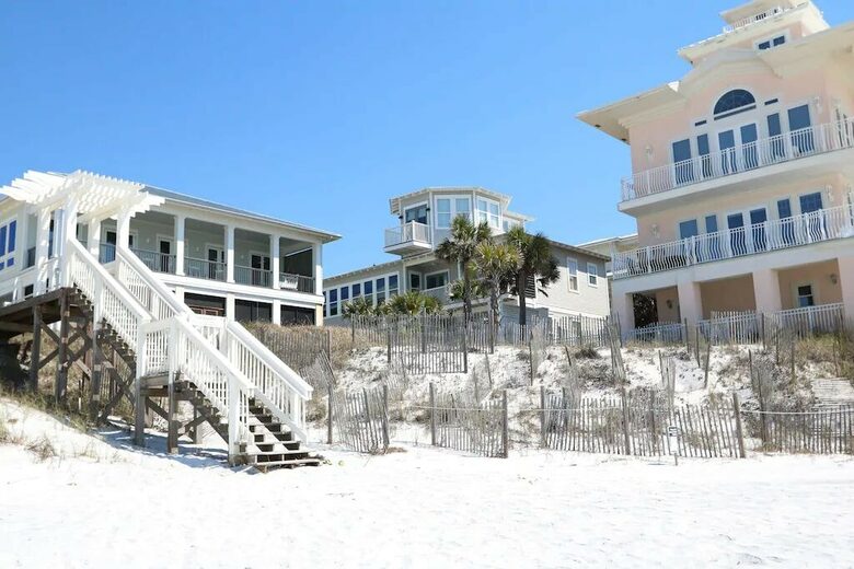 Home Exchange in Santa Rosa Beach, FL, water views of gulf