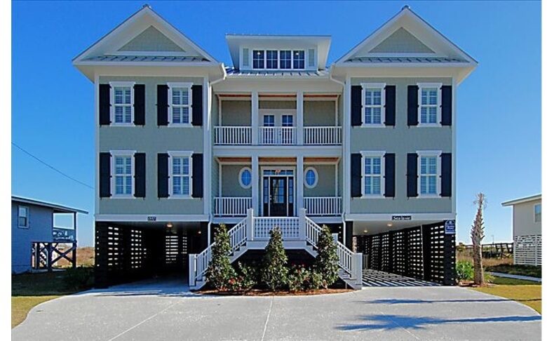 Home Exchange in Garden City, SC 6000 square foot beach front home