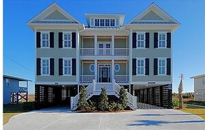 Home Exchange in Garden City, SC 6000 square foot beach front home