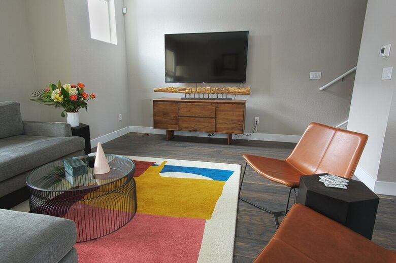 Home Exchange in Denver, CO, luxury townhome contemporary designs