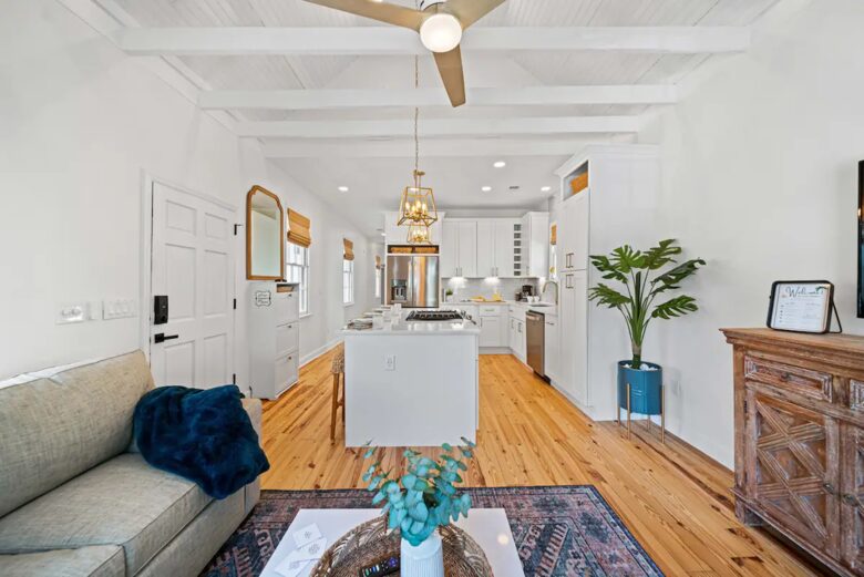 Home Exchange in Charleston, SC, open concept living space