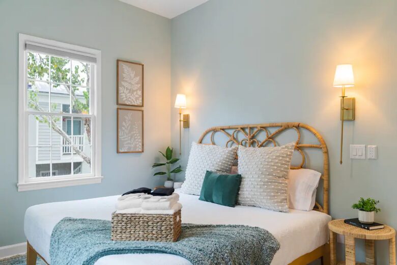 Home Exchange in Charleston, SC, king bed