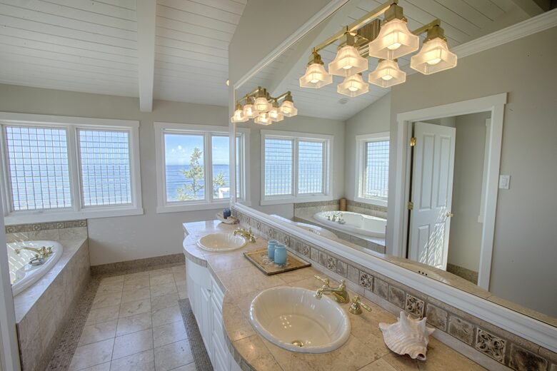 Master bathroom