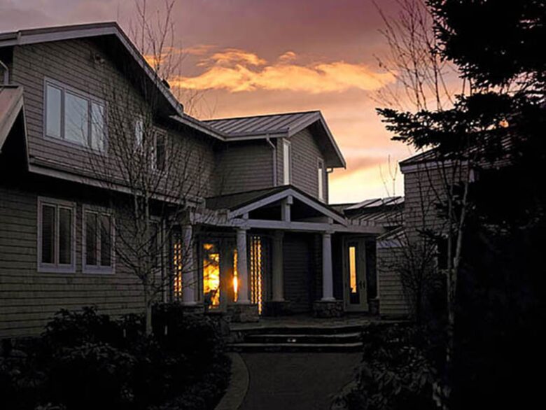 Front exterior of property