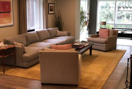 Open living room