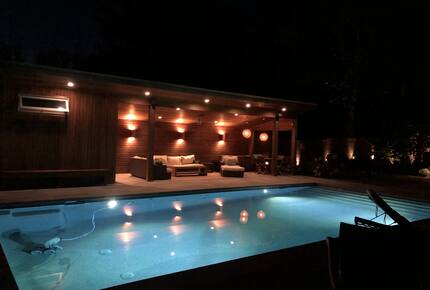Backyard pool