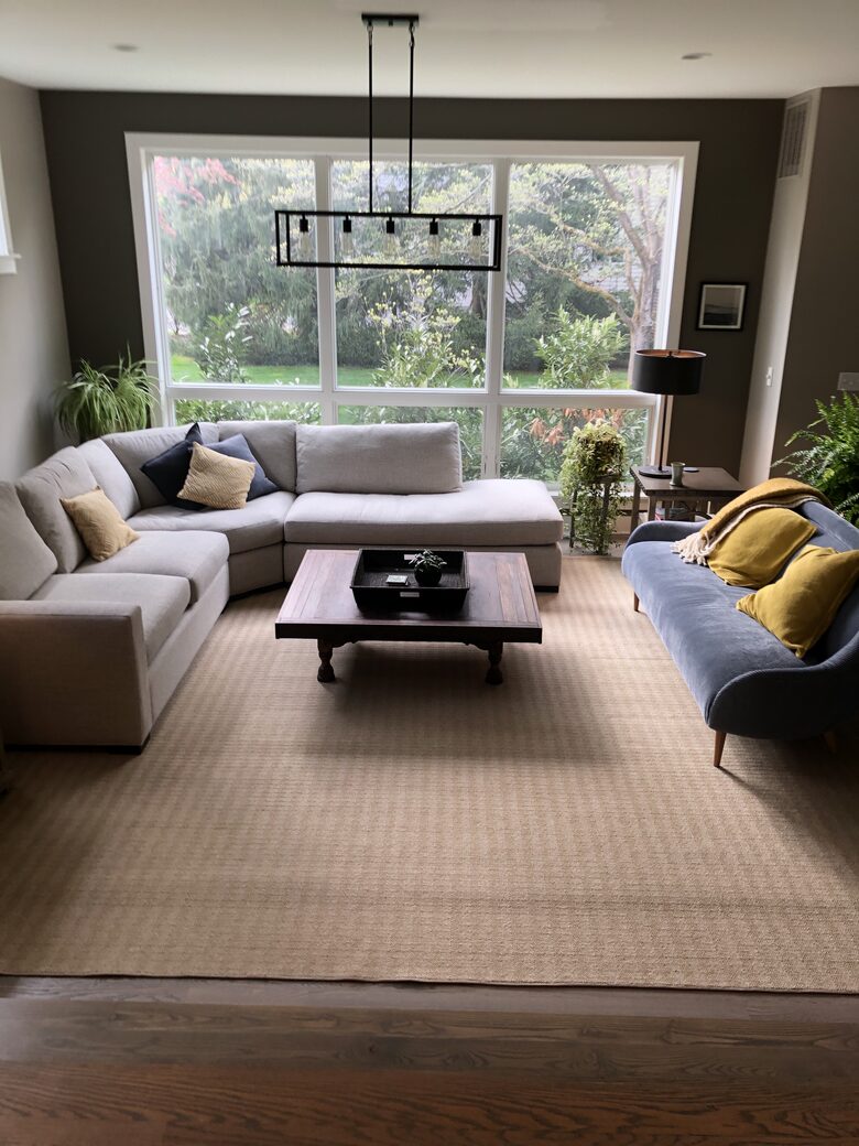 Open living room