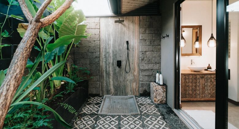 Outdoor shower
