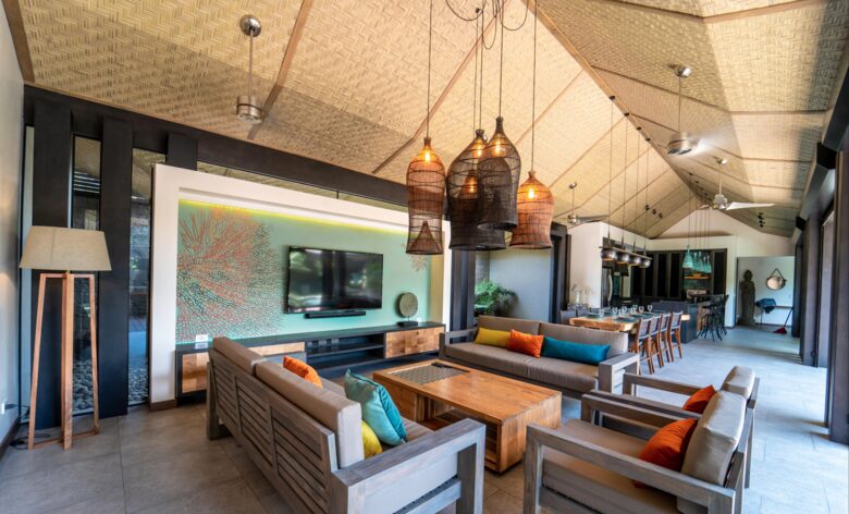 Open living room
