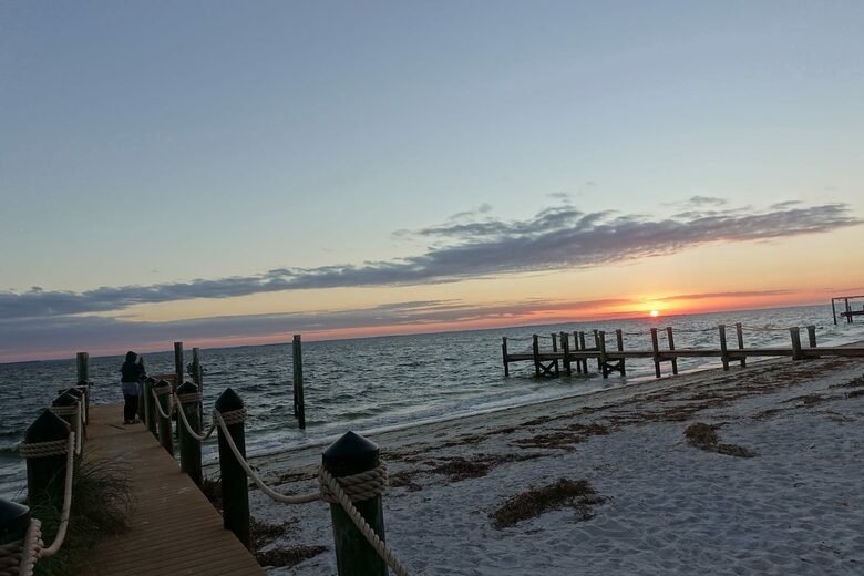 Latitude Adjustment- Beachfront with an Amazing Lit Private Fishing Dock w/ Sunrise Views - North Captiva, Florida
