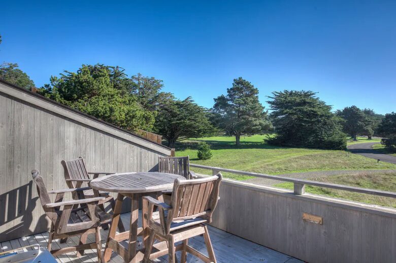 Deck with views