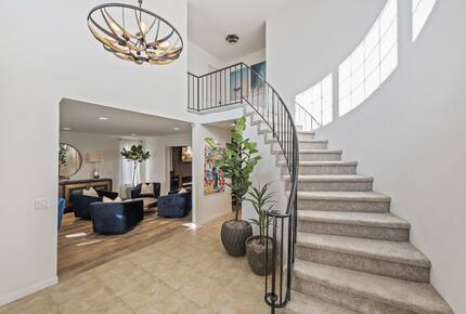 Large foyer and staircase