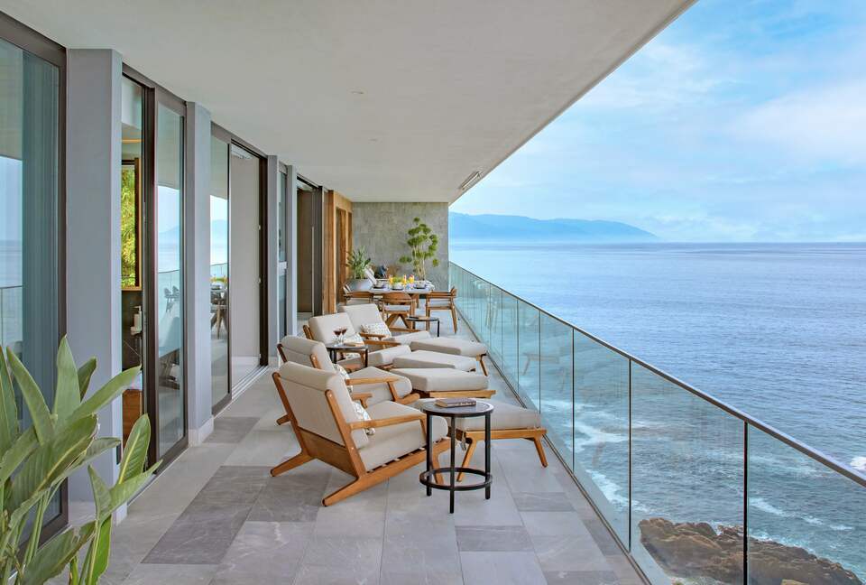 Expansive terrazza