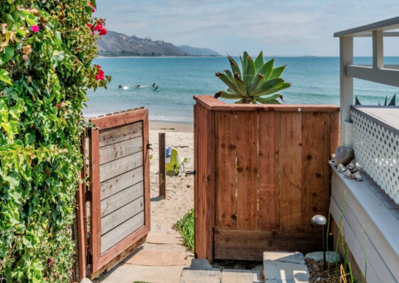 Gate to the beach