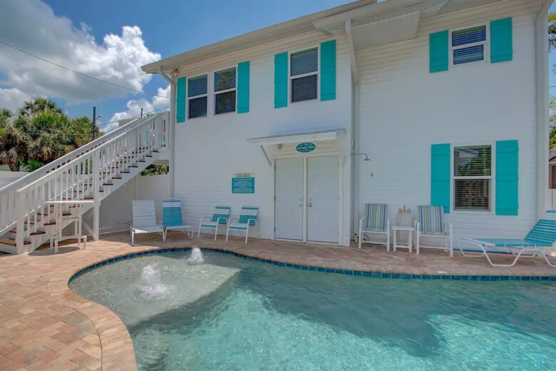 Home Exchange in Clearwater, FL triplex two story duplex