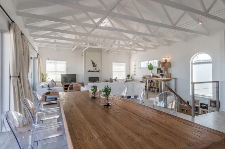 Large dining table