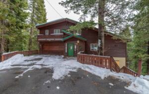 Home Exchange in Truckee, CA, multi-season cabin in the woods