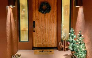Home Exchange in Springdale, UT, front door