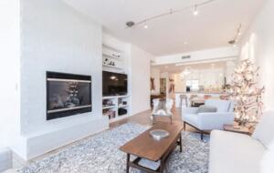 Bright and airy open living room