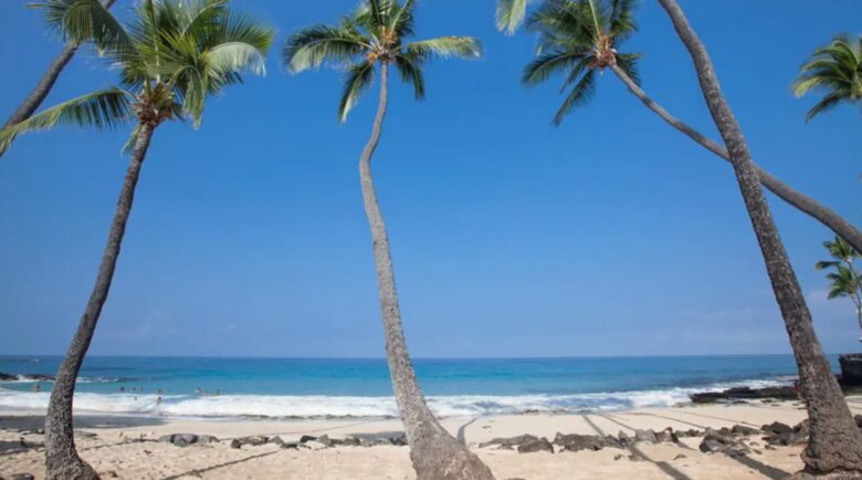 Nearby beach