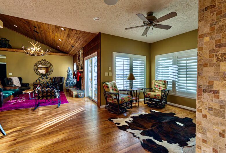 Open living room
