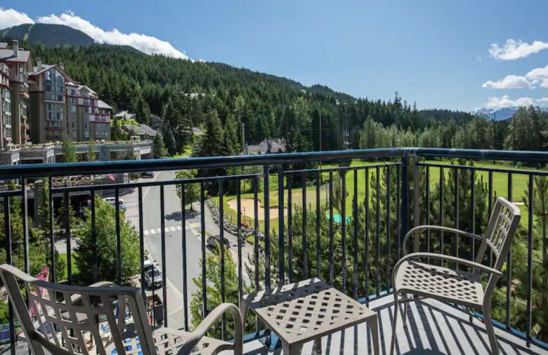 View from balcony