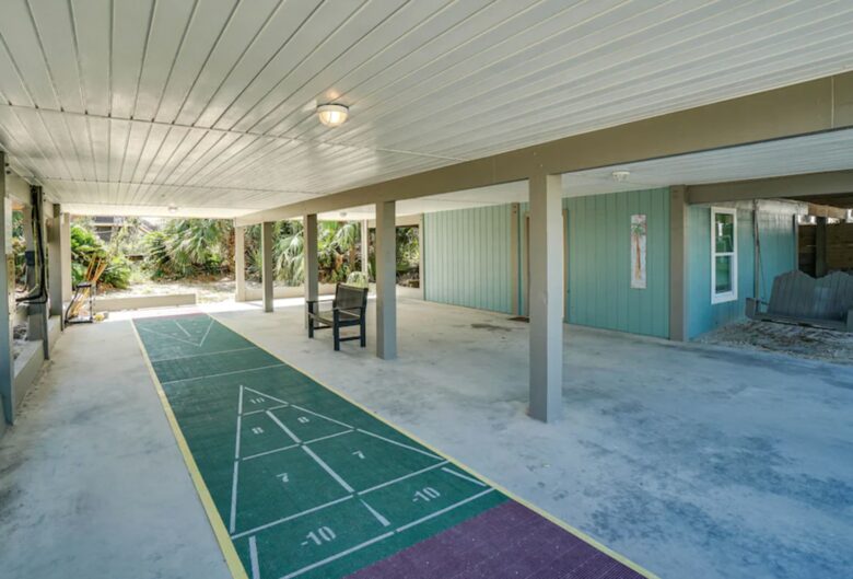 Covered play area