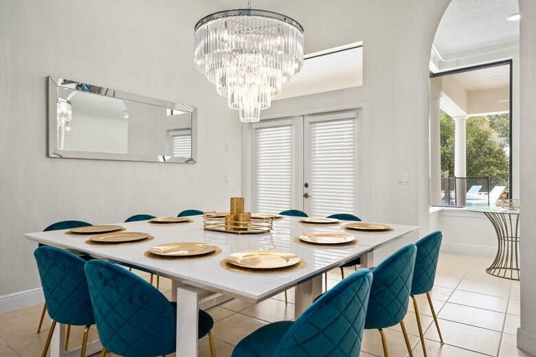 Massive dining room