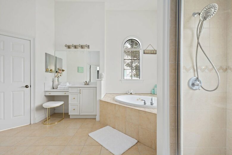 Master bathroom