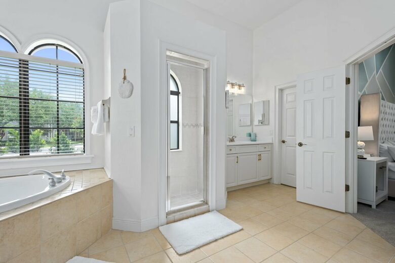 Master bathroom