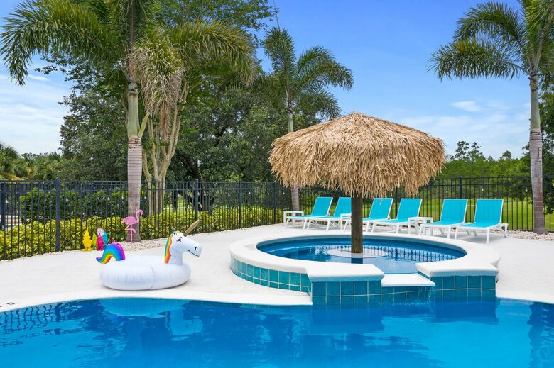 Pool area