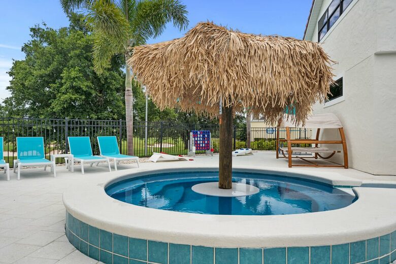Pool area