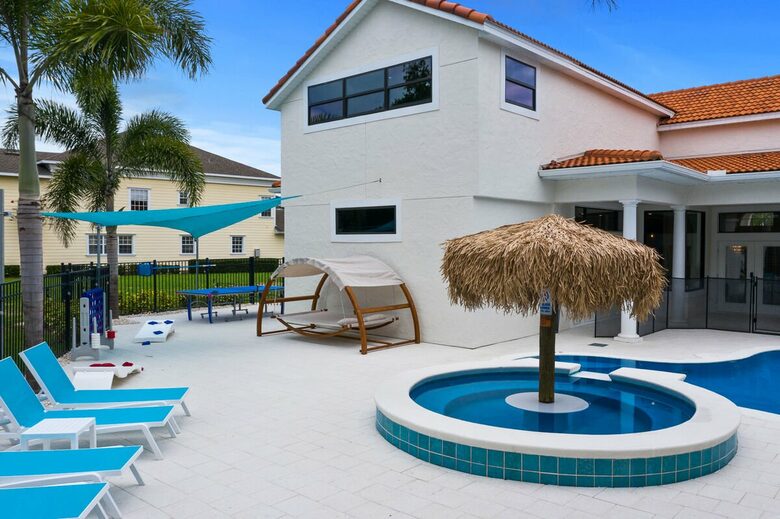 Pool area