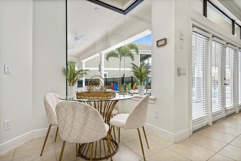 Breakfast table